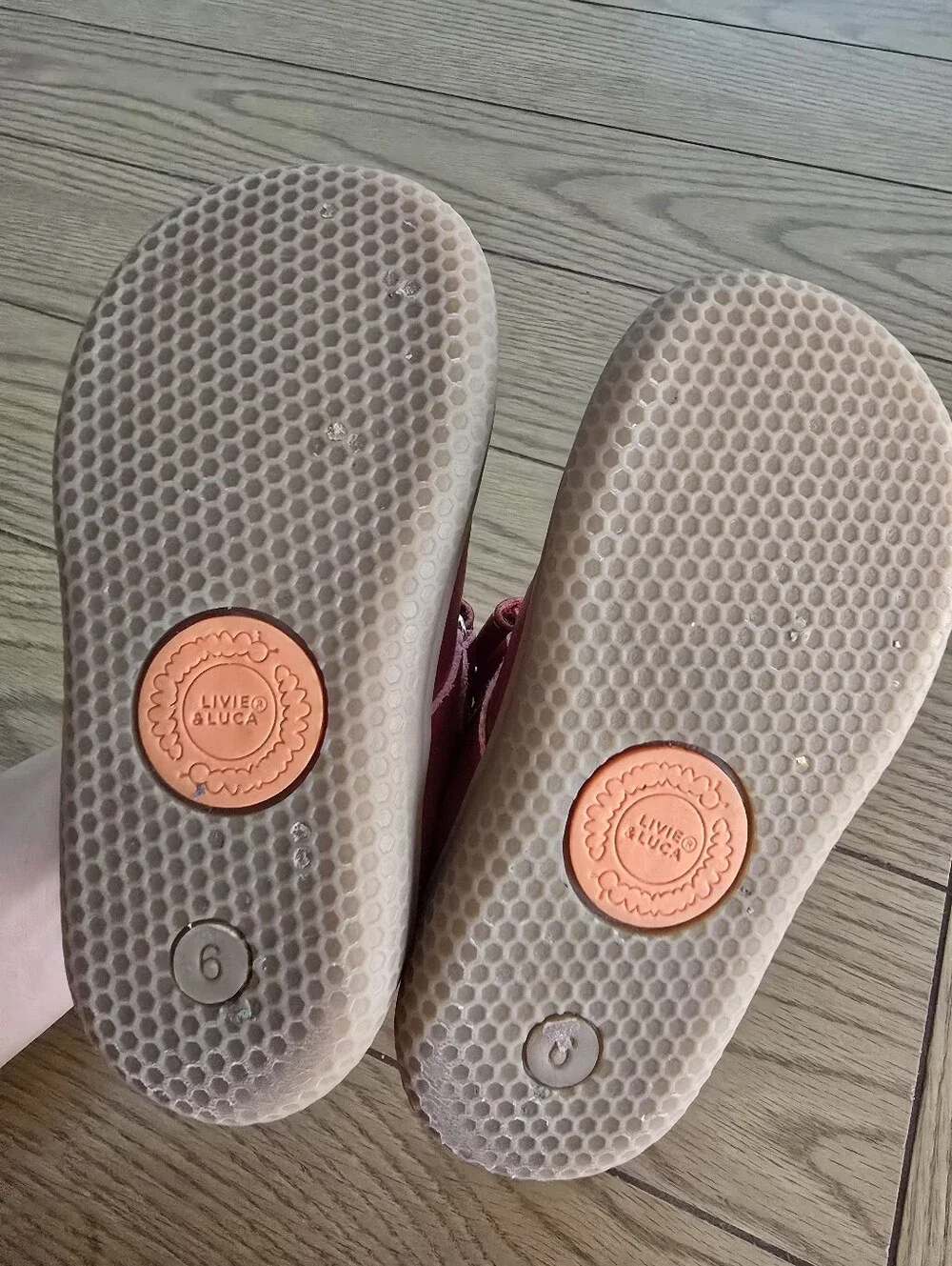 Livie & Luca Red Mary Jane Shoes 6C
